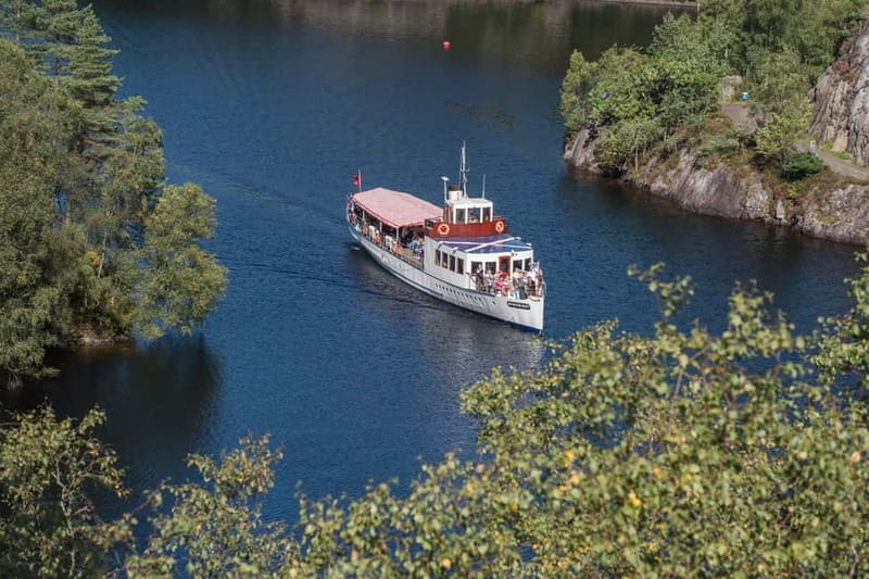 Loch Katrine – National Park Scenic Steamship Cruise - Trossachs Pier: start here, not at the gangway