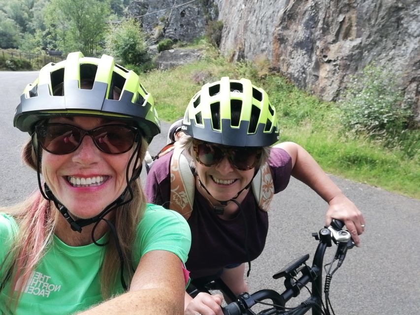 Loch Katrine Private Ebike Tour - Getting comfortable on the electric bikes