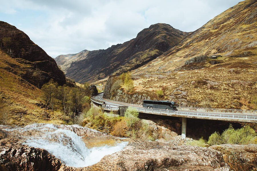 Loch Ness and The Highland Experience - Waterloo Place to the central Highlands