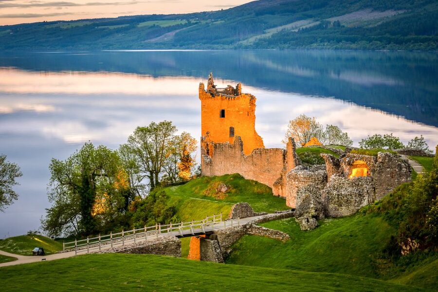 Loch Ness: Urquhart Castle Round-Trip Cruise - Urquhart Castle From the Water