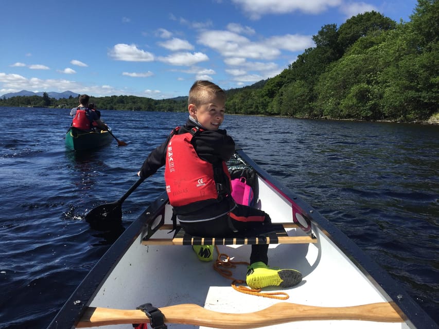 Loch Tay, 1.5-Hour Guided Discovery Canoe Tour - A quick briefing before you paddle