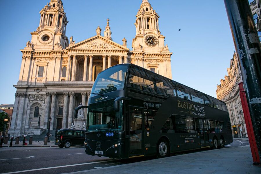 London: 4 Course Lunch Tour by Luxury Coach Bustronome - Westminster Abbey, Parliament, and the central landmarks