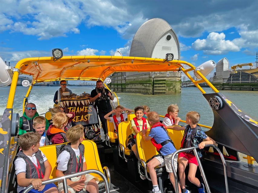 London: 40-Minute Thames Beast Jetboat Tour - Starting at Tower Millennium Pier