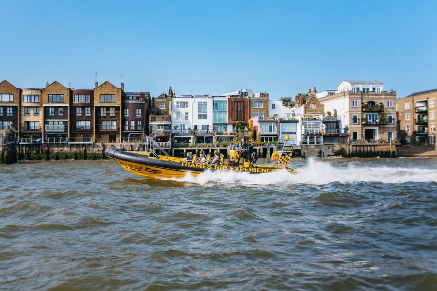 London: 45-Minute Speedboat Sightseeing Tour - South Bank sights from the water