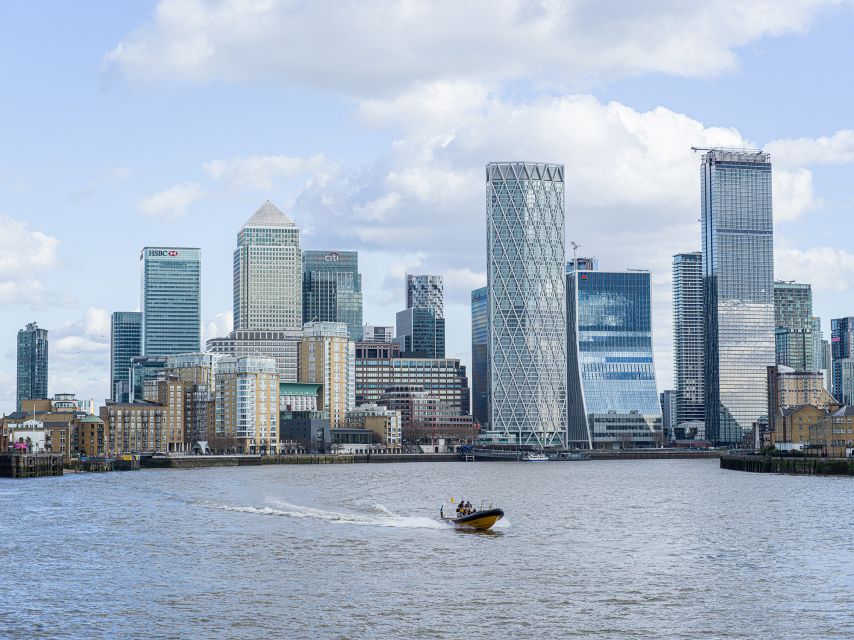 London: 70-Minute Thames Barrier Speedboat Tour - Starting at Westminster or Embankment Pier