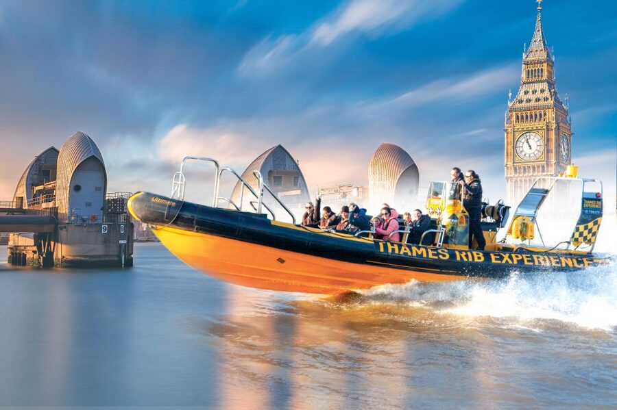 London: 70-Minute Thames Barrier Speedboat Tour - St. Paul’s, Shakespeare’s Globe, and The Shard