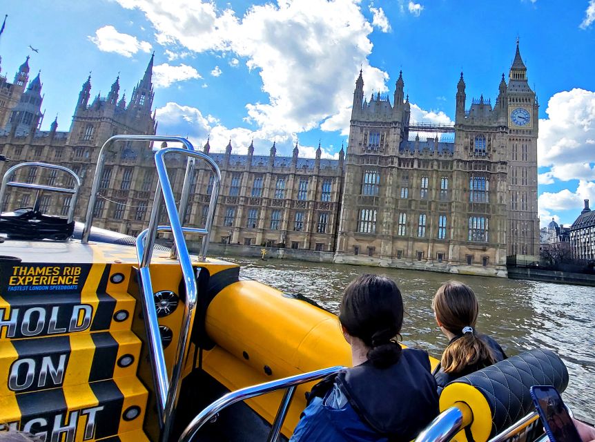 London: 70-Minute Thames Barrier Speedboat Tour - Westminster landmarks from the water
