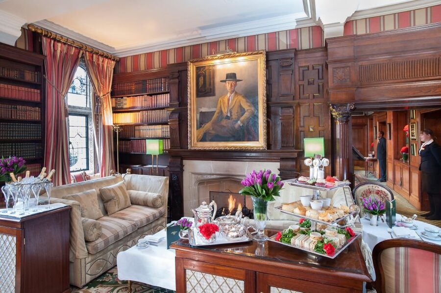 London: Afternoon Tea at The Milestone with Champagne Option - Pastries With Caramel, Yuzu, and More
