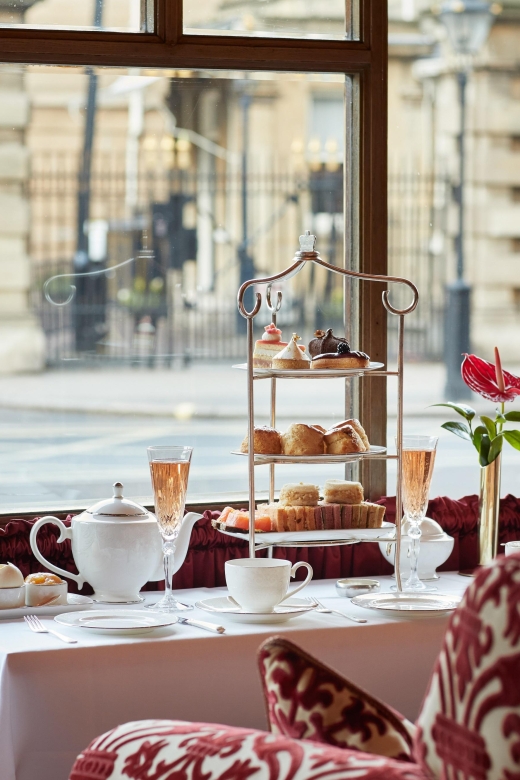 London: Afternoon Tea at The Rubens at the Palace - The savoury tier: five small sandwiches