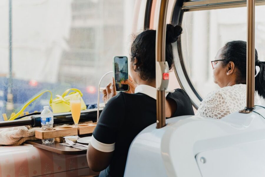 London: Afternoon Tea Bus with a Glass of Prosecco - Is $64 good value for London?