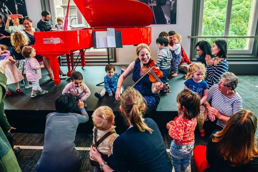 London: Bach to Baby Family Concert - Finding your place in a non-reserved room