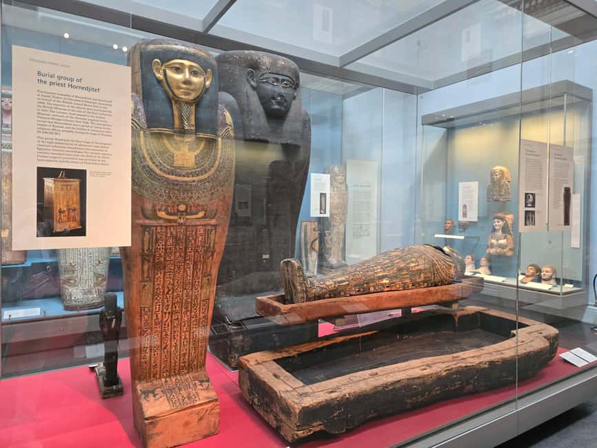 London: British Museum Guided Tour with Priority Entrance - Key points to know before booking