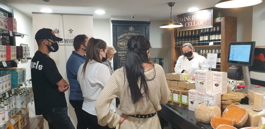 London: Cheese Tasting Walking Tour - A French cheese at F&M