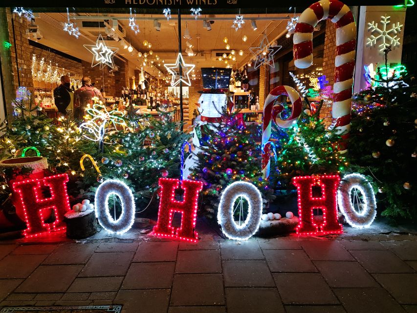London Christmas Lights Bike Tour - Sloane Square and the decorated shopping streets