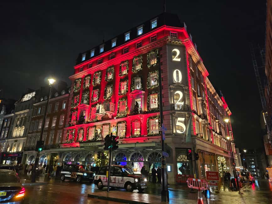 London: Christmas Lights Guided Walking Tour - Key points to know before booking