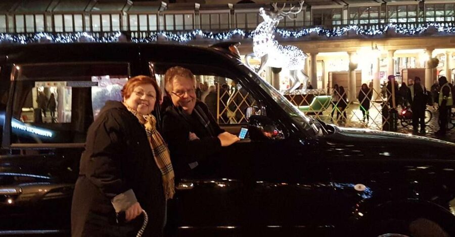 London: Christmas Lights Tour in a Black Cab - Setting off from your central London hotel
