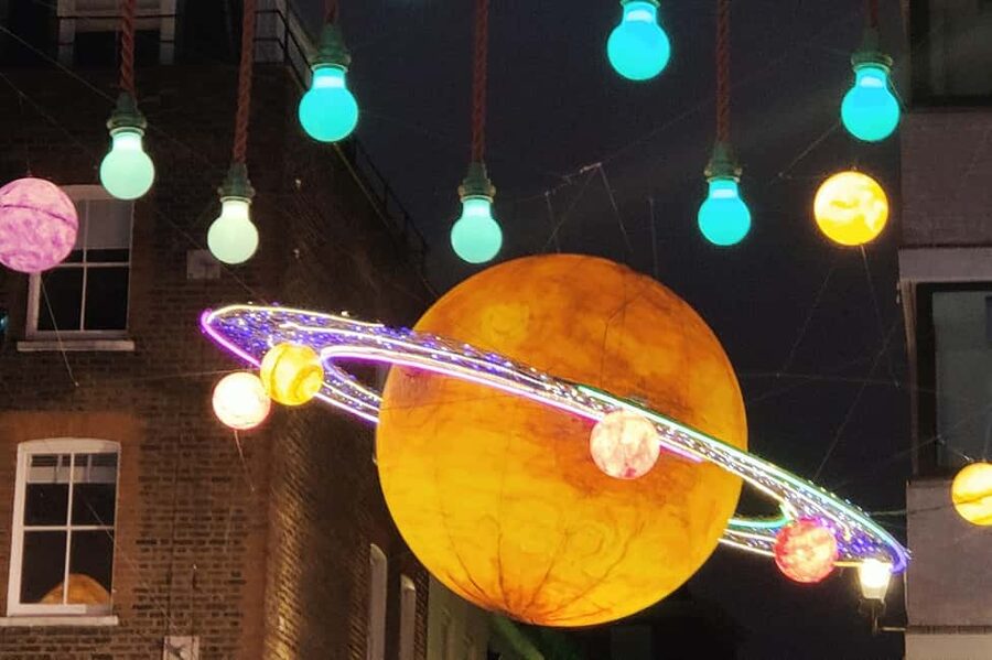 London Christmas Sparkle Walking Tour Small Group - Carnaby and London’s older market quarters