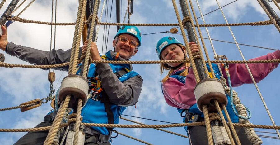 London: Cutty Sark Entry Ticket with Guided Rig Climb - Starting beneath Cutty Sark’s gleaming hull