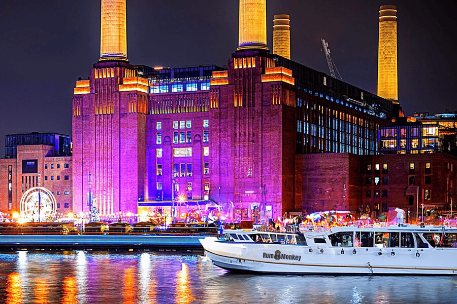 London: Dark Comedy on Iconic Battersea Barge - Three decks, three different moods