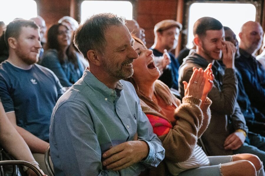 London: Dark Comedy on Iconic Battersea Barge - How dark is the comedy?