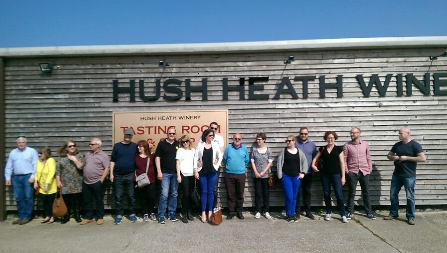 London: Full-Day English Wine Tour with Lunch - The first vineyard sets the tone