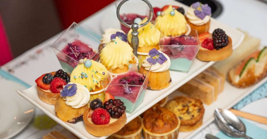 London: Gin and Afternoon Tea Bus Tour with Audio Guide - Afternoon tea by Brigit’s Bakery