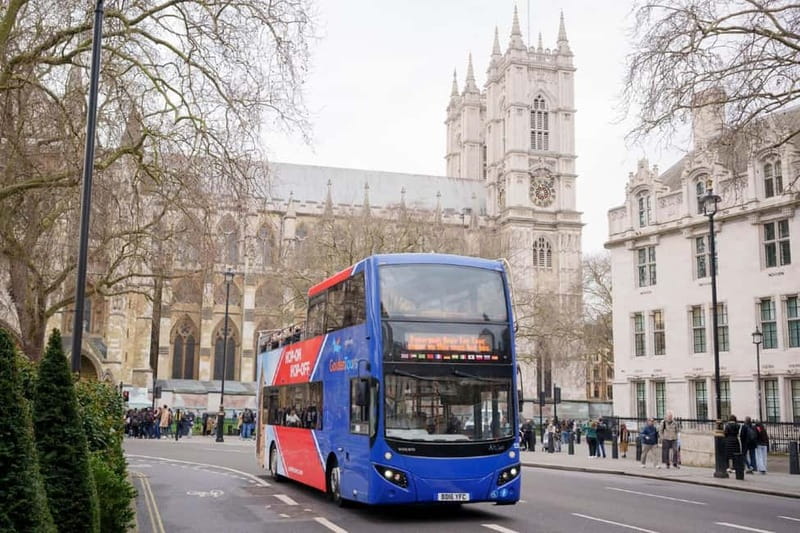 London: Golden Tours Gray Line Hop-on Hop-off Bus Tour - The Red Route: Westminster, Parks, and Northern London