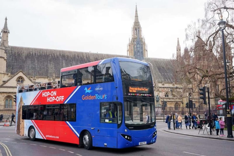 London: Golden Tours Gray Line Hop-on Hop-off Bus Tour - What the Thames Boat Ride Adds