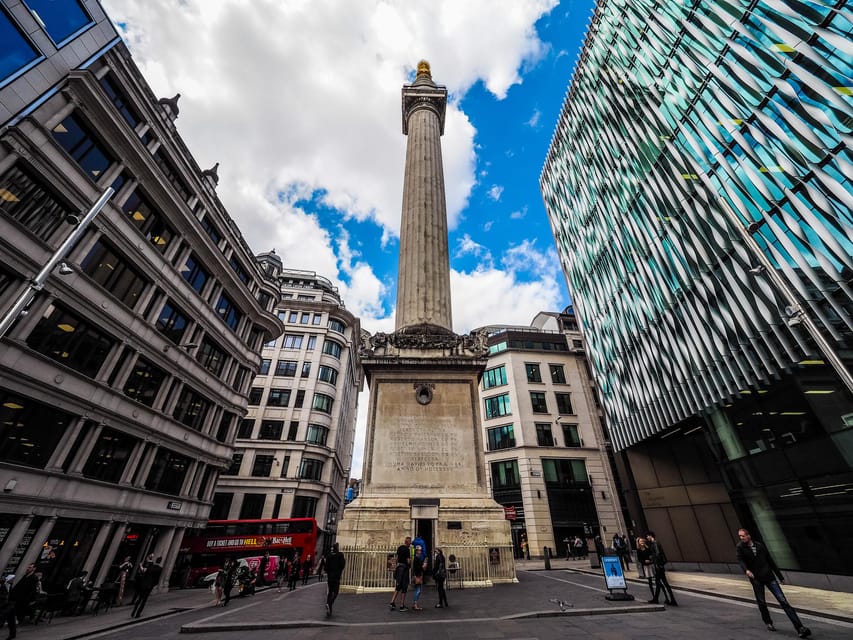 London: Guided Sightseeing Tour on a Vintage Open-Top Bus - Monument, the Tower of London, and the City