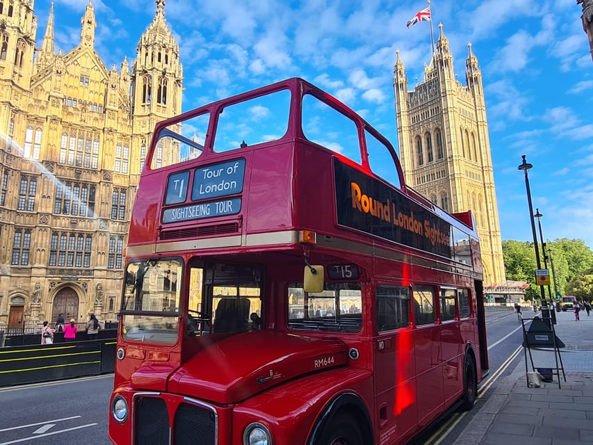 London: Guided Sightseeing Tour on a Vintage Open-Top Bus - Westminster Abbey and the political heart of London