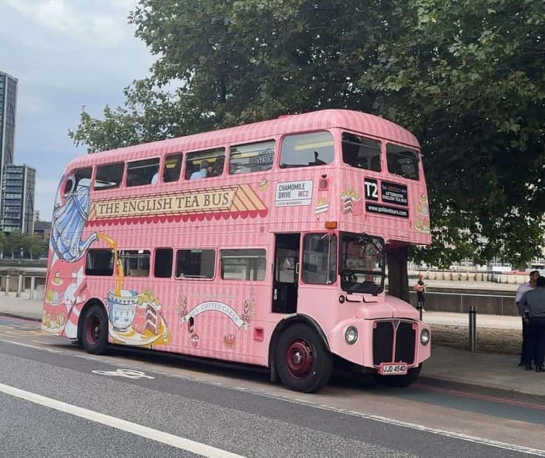 London: "Here We Go Again" Afternoon Tea Bus - Waterloo, Westminster, and the central London ride