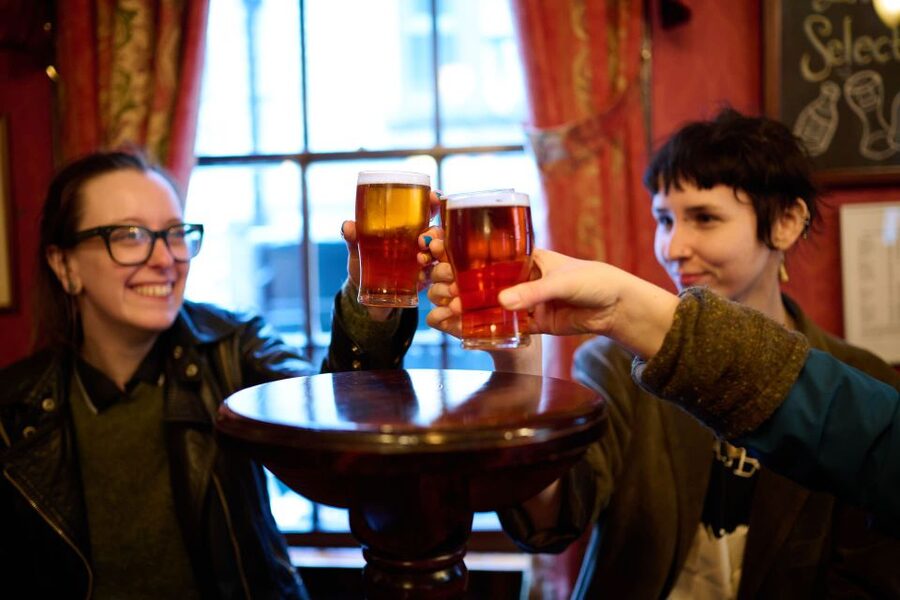 London: Historic Pubs, British Ales & Classic Dishes - Ye Olde Cock Tavern and the final pub game