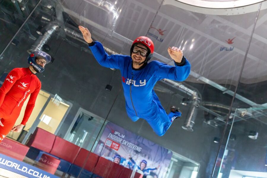 London: iFLY Indoor Skydiving at The O2 Entrance Ticket - Best for friends, families, and first-time flyers