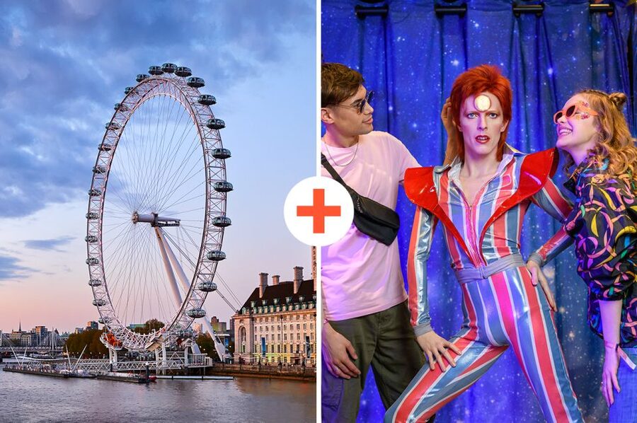 London: London Eye and Madame Tussauds Combo Ticket - Is $66 good value?