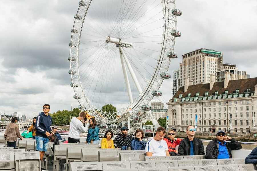 London: London Eye, River Cruise, & Hop-on Hop-off Bus Tour - Trafalgar Square, Covent Garden, and the West End