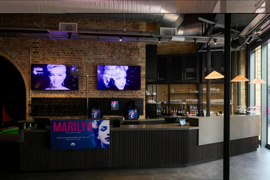 London: Marilyn: The Exhibition: Entrance Ticket - Following Norma Jeane Baker into Marilyn Monroe