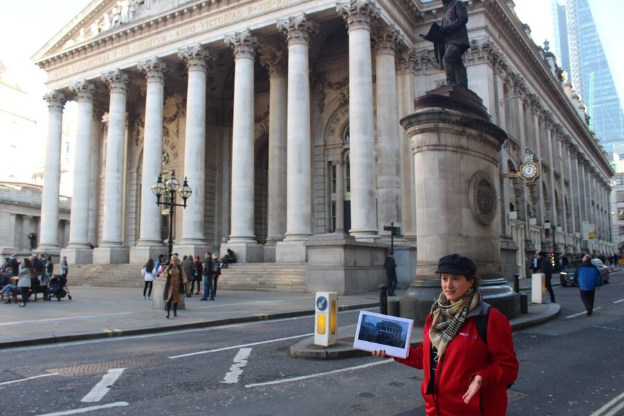 London: Mary Poppins Walking Tour - The rooftop stop and views of St Paul’s