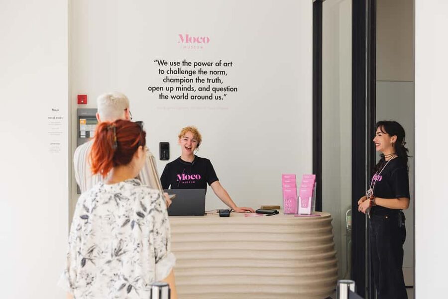 London: MOCO- Modern & Contemporary Art Museum Entry Ticket - Price, pace, and practical value