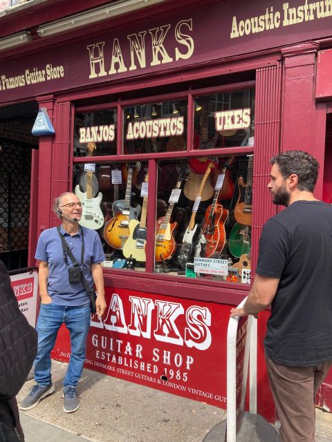 London: Music walking tour of Soho - Coffee bars, comedy, and famous London venues
