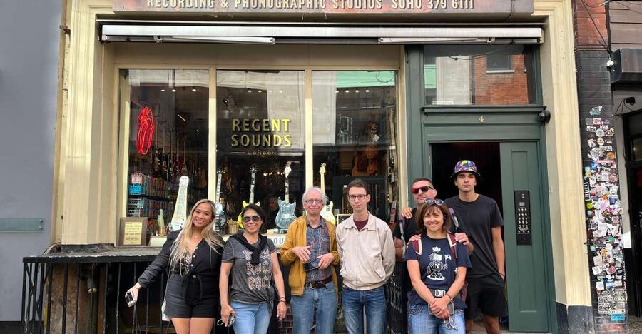 London: Music walking tour of Soho - Starting outside the Dominion Theatre