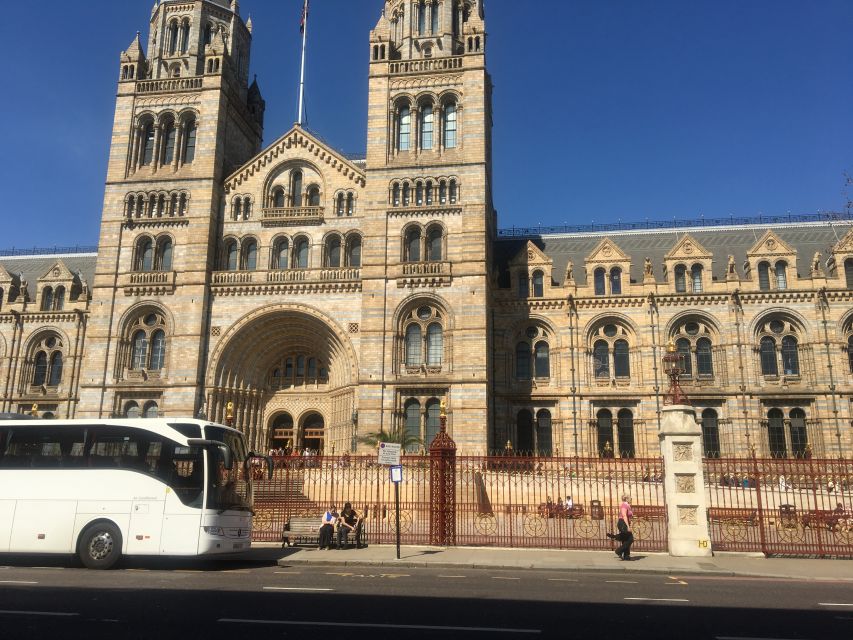 London: Natural History Museum Entry Ticket and Guided Tour - The grand entrance and dinosaur skeletons