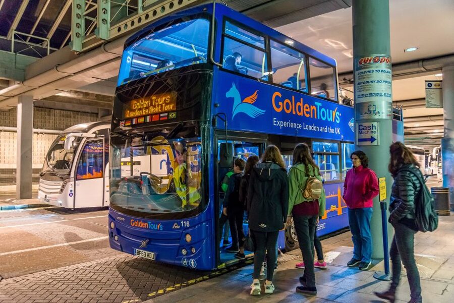 London: Nighttime Open-Top Bus Sightseeing Tour - Parliament Square and Westminster after dark