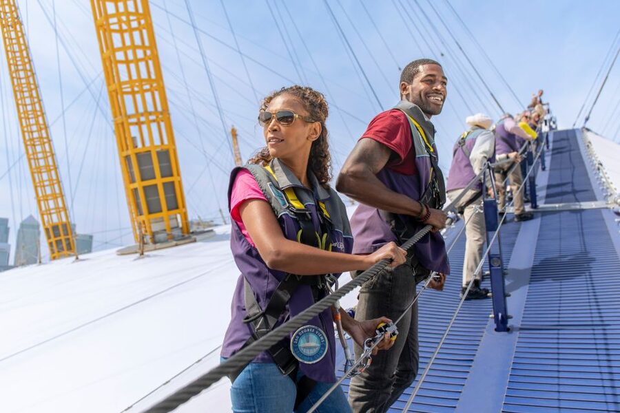 London: O2 Arena Rooftop Climbing Experience - Small details that improve the experience