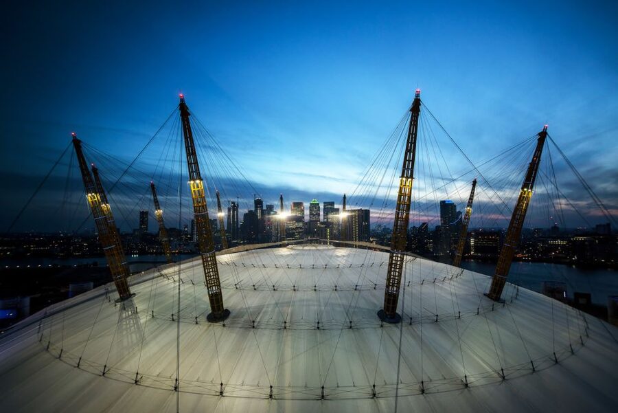 London: O2 Arena Rooftop Climbing Experience - The 52 meter viewing platform