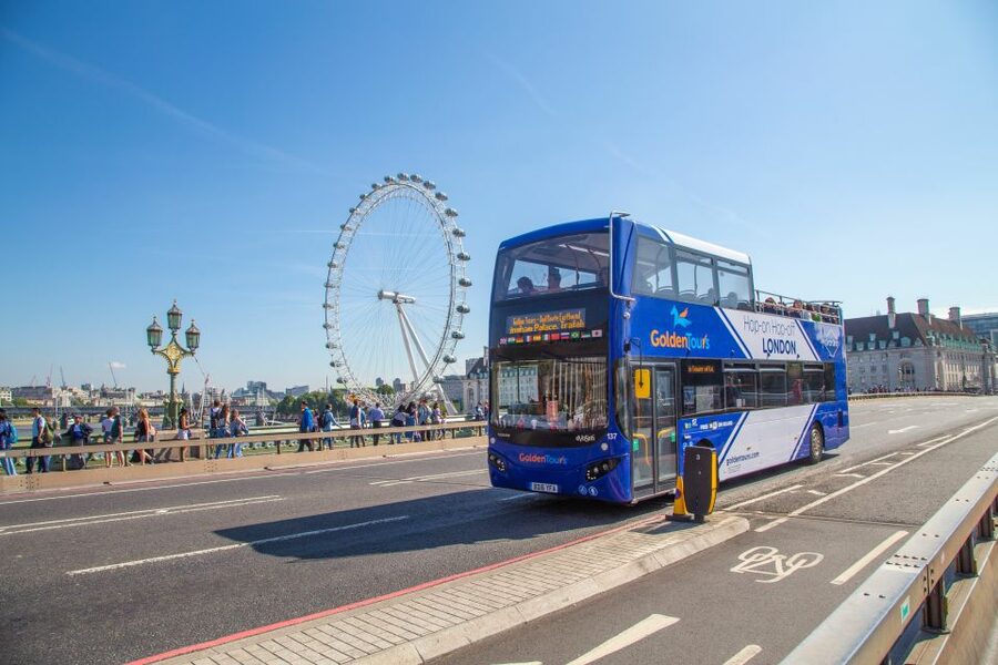 London: Panoramic Open-Top Bus Tour - Tower Bridge and the wider central route