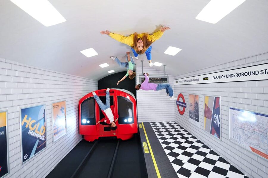London: Paradox Museum Entry Ticket - The Zero Gravity Room needs advance thought
