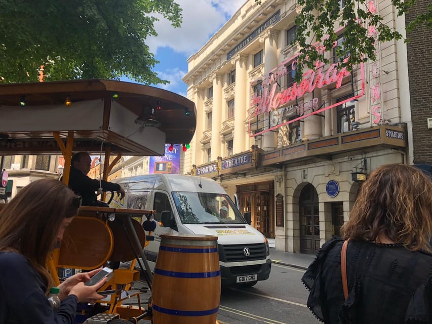 London: Piccadilly and Soho Beer Bike Tour - What the Piccadilly and Soho route feels like