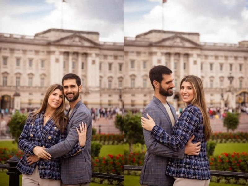 London: Private Couples Photography Session with Landmarks - A short photo session with a clear purpose