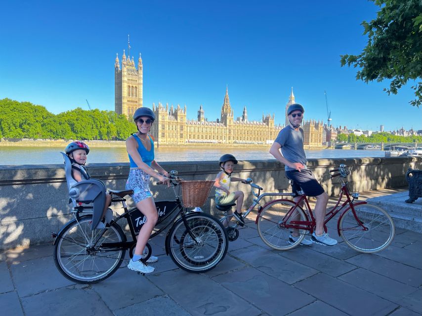 London: Private Family Guided Bike Tour with Childseats - Archbishop’s Park and Lambeth Palace Road
