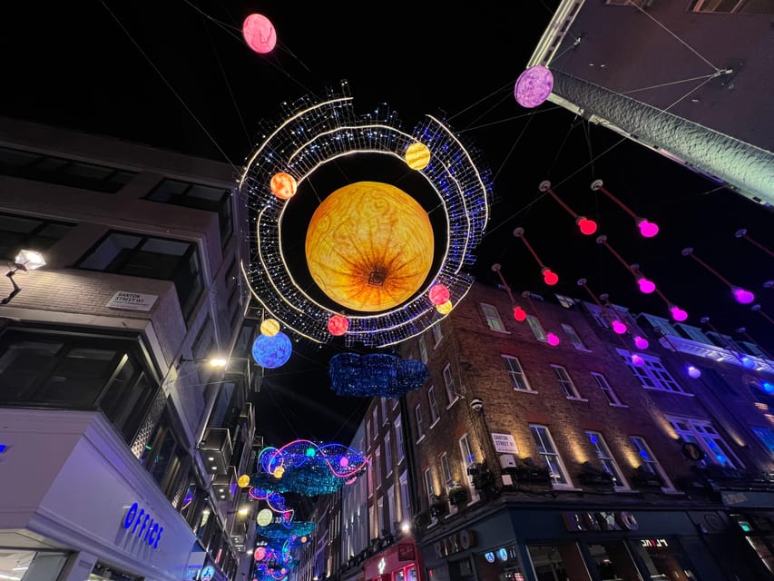 London: Private Festive lights walking tour with a local - Starting under the lights of South Molton Street